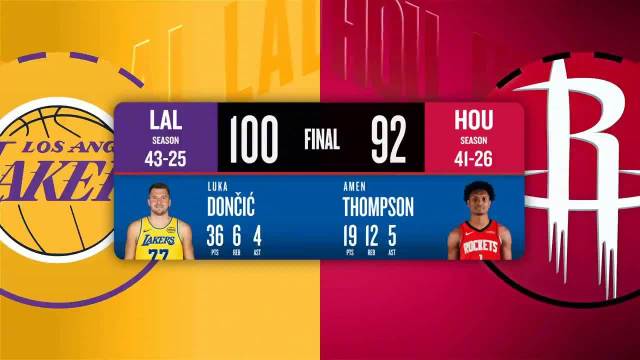 03月17日NBA常规赛 湖人 – 火箭 全场录像【全场录像+集锦】