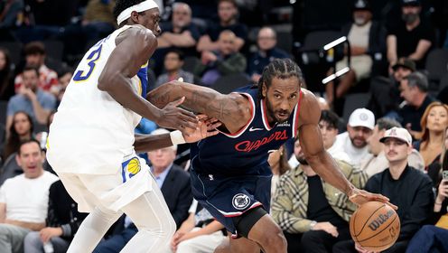 [腾讯全场集锦]🏀快船大胜步行者 伦纳德三节29+8 马瑟林23+8 西亚卡姆29分