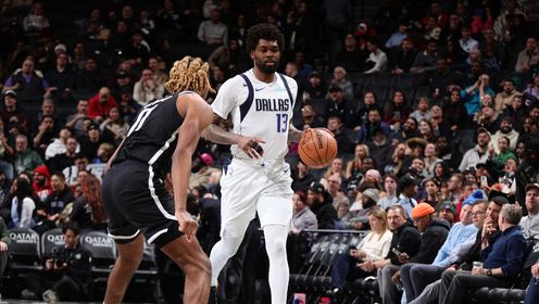 [腾讯全场集锦]🏀独行侠力克篮网 弗拉格缺阵 巴格利22+5 克莱17分 小波特26分